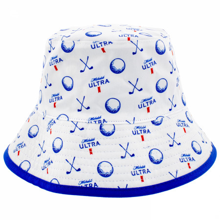 Michelob Ultra Golf Clubs Reversible Bucket Hat