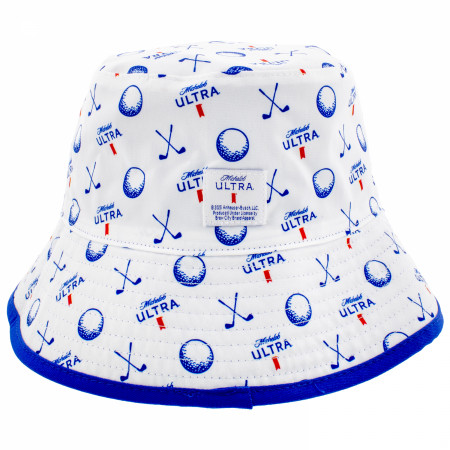 Michelob Ultra Golf Clubs Reversible Bucket Hat