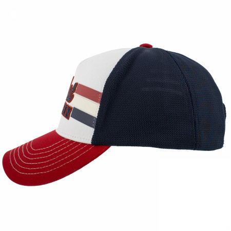 Pabst Blue Ribbon Rubber Print Trucker Hat