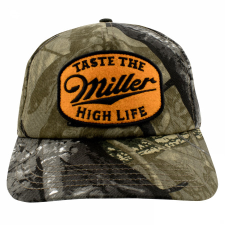 Miller High Life Patch Camo Colorway Adjustable Hat