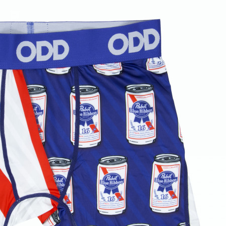 Pabst Blue Ribbon Split Can and Logo Boxer Briefs
