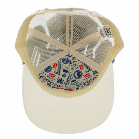 Coors X Wrangler American Original White Trucker Hat