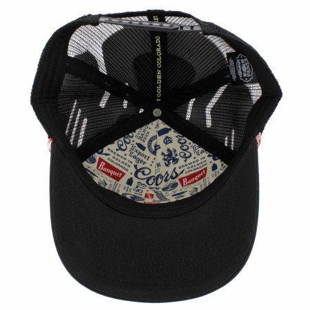 Coors X Wrangler American Originals Black Trucker Hat