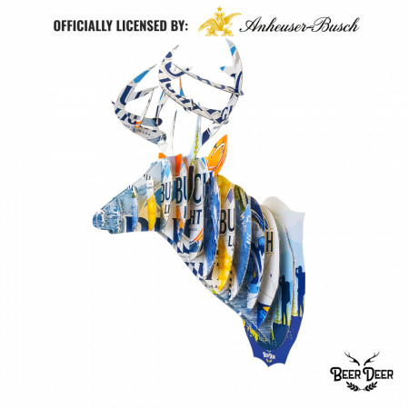 Busch Light Cardboard Deer Head Mount