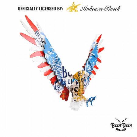 Busch Light Cardboard Eagle Mount