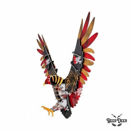 Miller Genuine Draft Cardboard Eagle Mount
