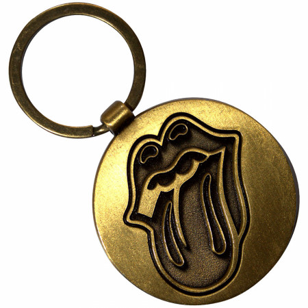 The Rolling Stones Classic Tongue / Tour '78 Double Sided Keychain