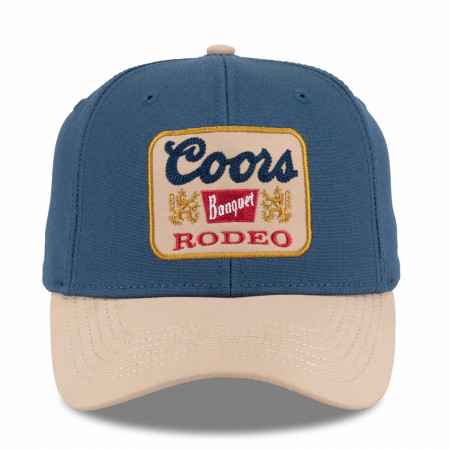 Coors Banquet Rodeo Label Patch Snapback Hat