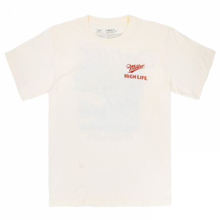 Miller High Life Wild Bass Front and Back Print T-Shirt
