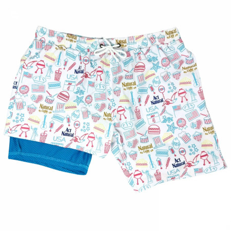 Natural Light Weekend BBQ Tropical Bros. Swimsuit