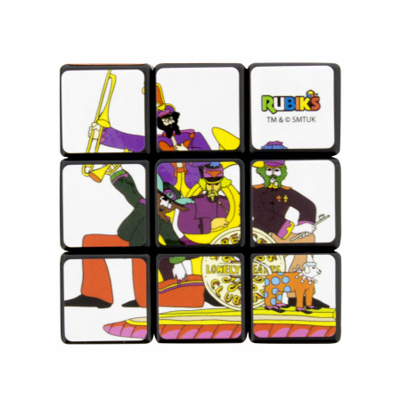 The Beatles Rubik's Cube Yellow Submarine