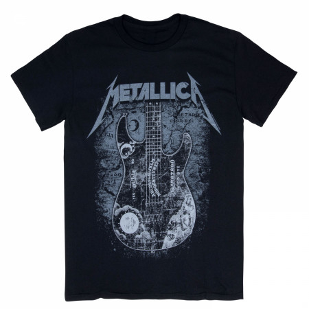 Metallica Hammett Ouija Guitar T-Shirt