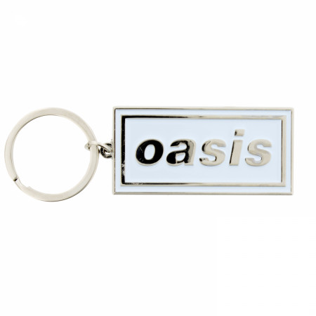 Oasis Sky Blue Logo Keychain