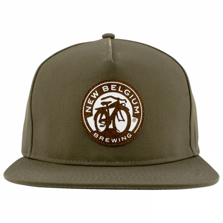New Belgium Brewing Bike Logo Patch Hat