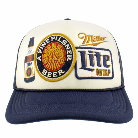 Miller Lite Iconic Lite on Tap Adjustable Mesh Hat