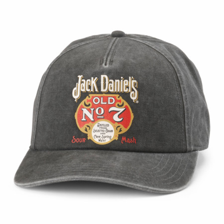 Jack Daniels Old No. 7 Sour Mash Grey Denim Walker Adjustable Hat