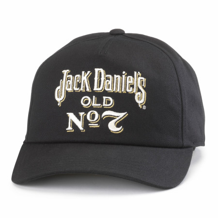 Jack Daniels Old No. 7 Black Twill Roscoe Adjustable Hat