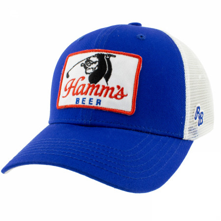 Hamm's Beer Golf Swing Patch Adjustable Hat
