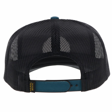 Pearl Logo Blue and Black Adjustable Trucker Hat