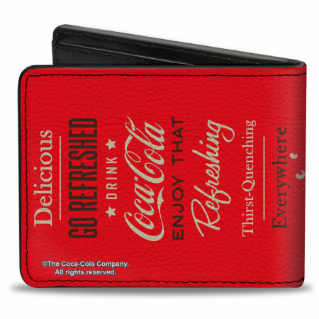 Coca-Cola Enjoy That Everywhere Bi-Fold Wallet