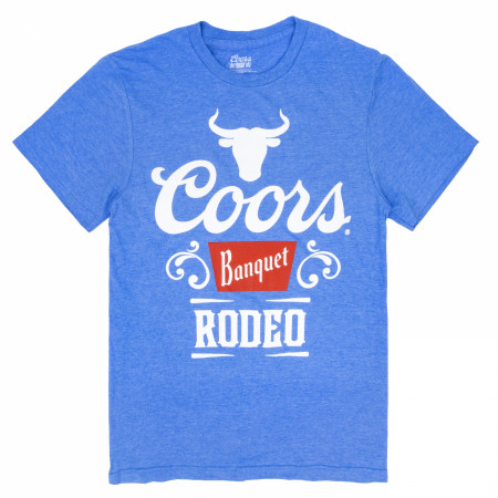 Coors Banquet Rodeo Logo Blue Colorway T-Shirt