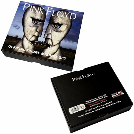 Pink Floyd Metal Heads 2-Piece Magnet Boxed Set