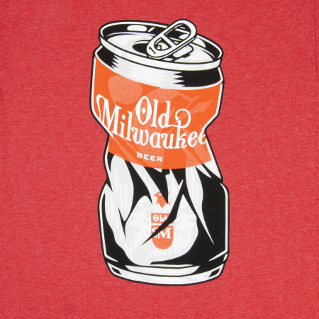 Old Milwaukee Crushed Can T-Shirt
