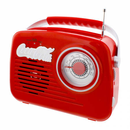 Coca-Cola Retro Radio with Bluetooth Speaker