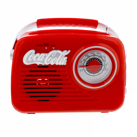 Coca-Cola Retro Radio with Bluetooth Speaker