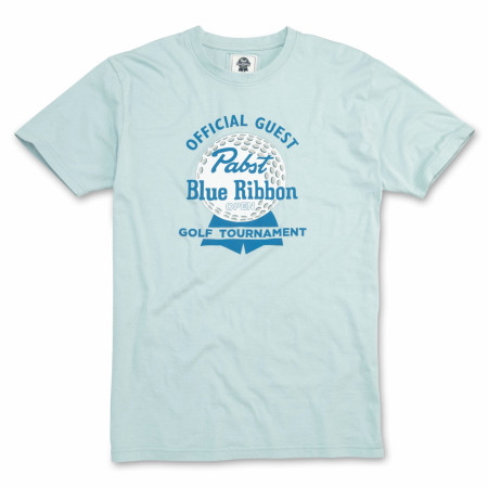 Pabst Blue Ribbon Golf Tournament Guest Brass Tacks T-Shirt