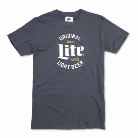 Miller Lite Original Light Beer Since 1975 Brass Tacks T-Shirt