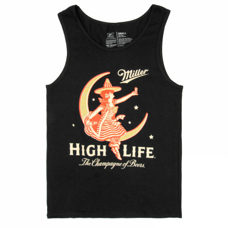 Miller High Life Girl in The Moon Tank Top