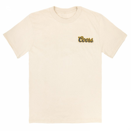 Coors Vintage Rodeo Front & Back Print T-Shirt