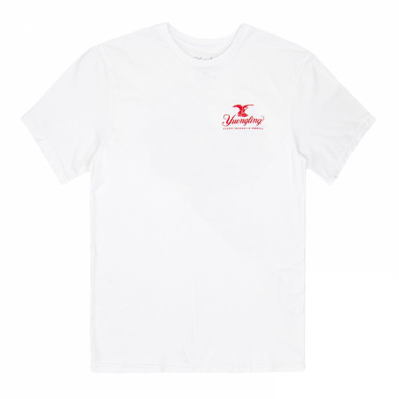 Yuengling Crack One Open Ice Bucket Front & Back Print T-Shirt