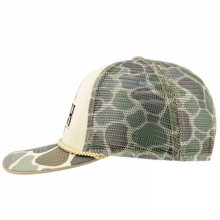 Busch Light Grey Camo Mountains Adjustable Hat