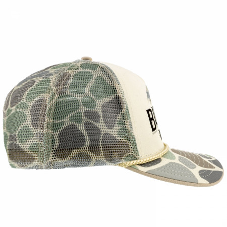 Busch Light Grey Camo Mountains Adjustable Hat
