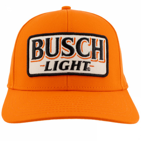 Busch Light Blaze Patch Adjustable Mesh Hat