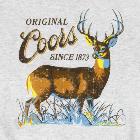 Coors Original Friday Fleece Crewneck Long Sleeve Shirt