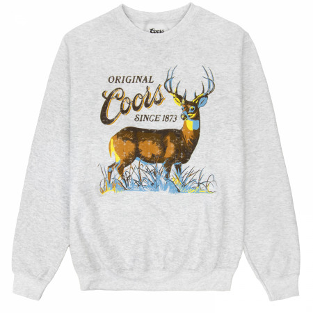 Coors Original Friday Fleece Crewneck Long Sleeve Shirt