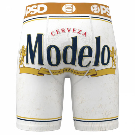Modelo Logo PSD Boxer Briefs in a Beer Can