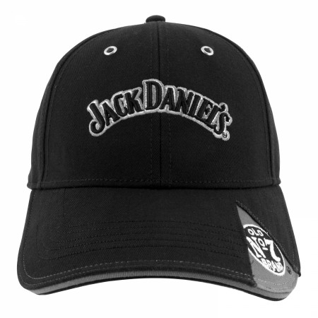 Jack Daniels Old No.7 Triangle Cut Black Colorway Adjustable Hat