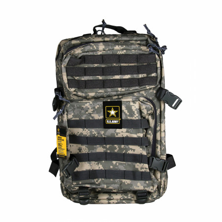 Army Camo Backpack with 2-Front Pockets