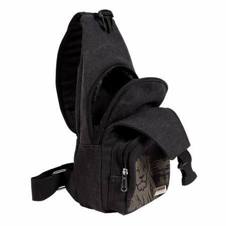 Modelo Black Lion Crossbody Bag with Bottle Opener