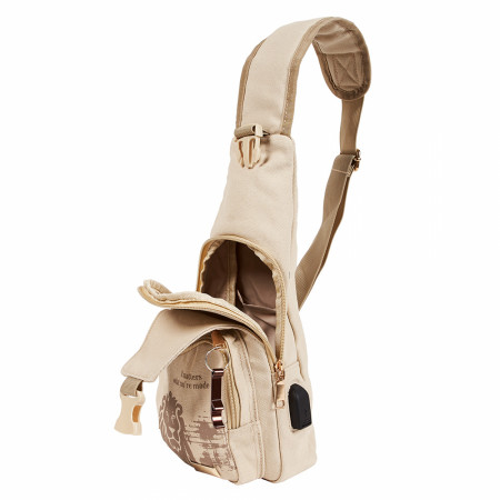 Modelo Tan Lion Crossbody Bag with Bottle Opener