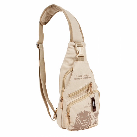 Modelo Tan Lion Crossbody Bag with Bottle Opener