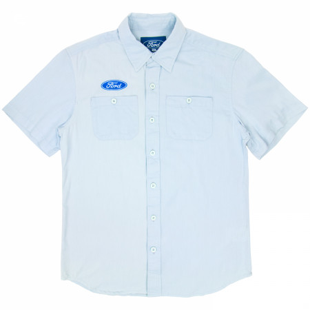 Ford Button Down Mechanic Work Shirt