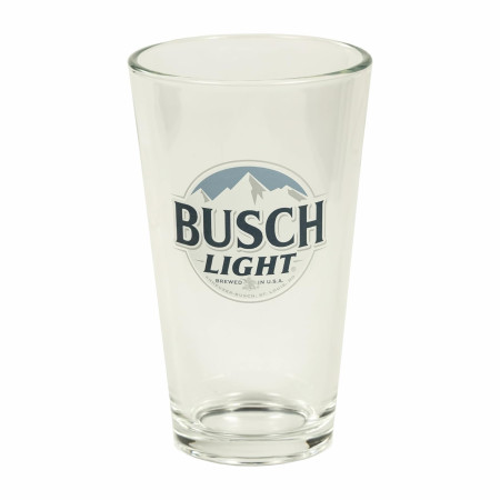 Busch Light Logo 4-Pack 16oz Pint Glass Set