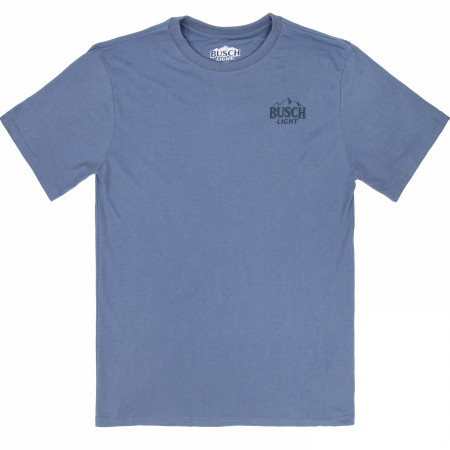 Busch Light on The Range Front and Back Print T-Shirt