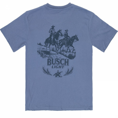 Busch Light on The Range Front and Back Print T-Shirt