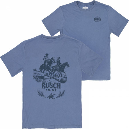 Busch Light on The Range Front and Back Print T-Shirt